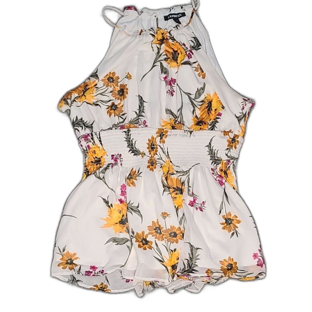 Girls Womens Sundress Mini Dress Sleeveles Summer Spring Easter Dress